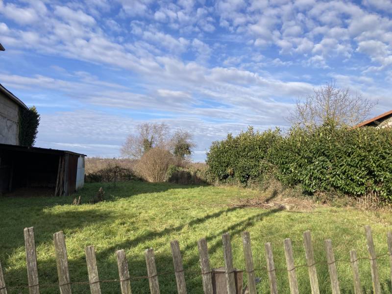 Terrain plât à bâtir - Vue dégagée sur la campagne - Charantonnay