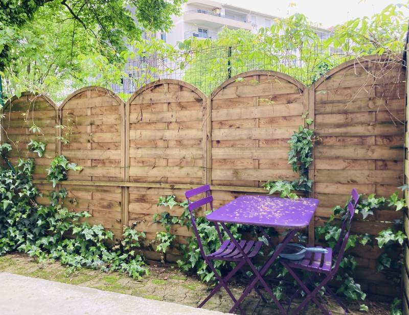 A vendre Lyon 3 - T1 entièrement meublé et équipé avec jardinet