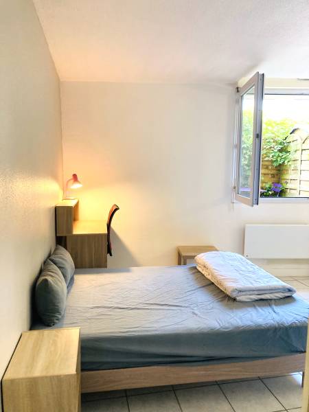 Lyon 3 - Studio meublé 25m² - Dauphiné / Lacassagne avec jardin privatif