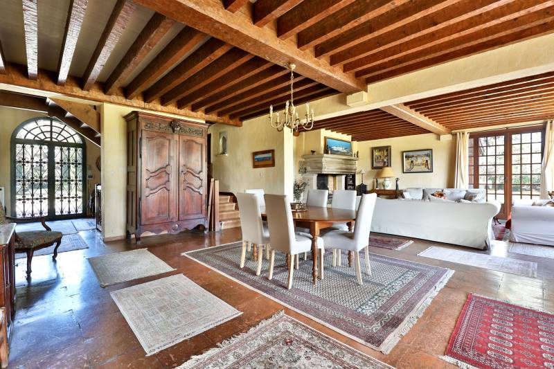 JANNEYRIAS : Demeure de caractère au sein d'un parc arboré d'un hectare