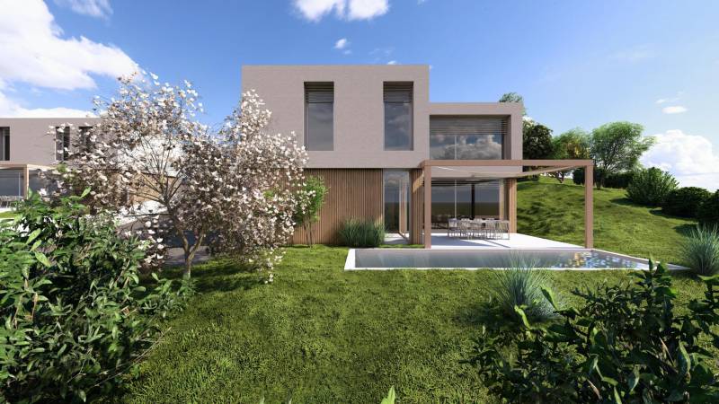 SIMANDRES : Terrain à bâtir de 500m2 offrant une vue dégagée