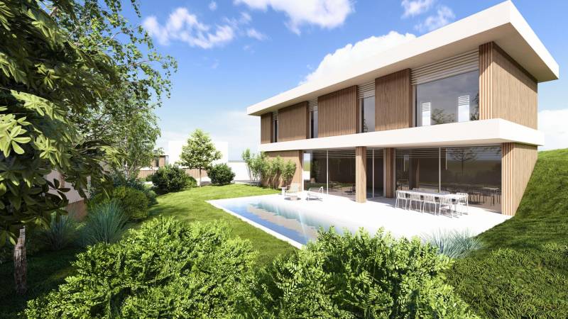 SIMANDRES : Terrain à bâtir de 743m2 offrant une vue dégagée