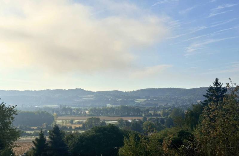 SIMANDRES : Terrain à bâtir de 743m2 offrant une vue dégagée