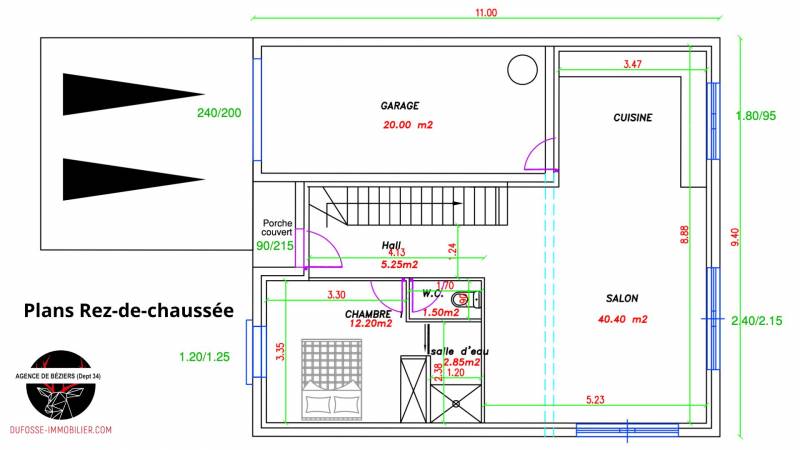 Villa 4 chambres à Nissan-Lez-Enserune