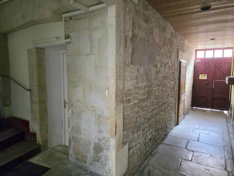 Caen centre, accès au studio 