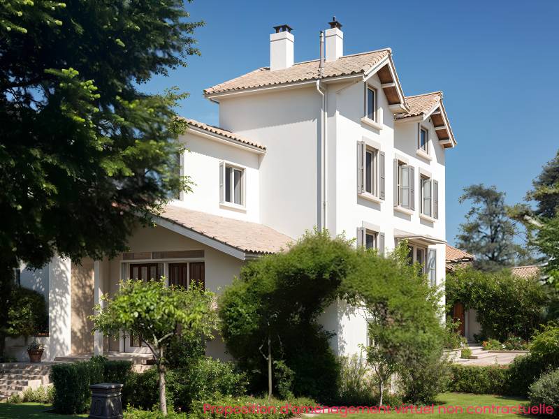 Tassin-Le-Bourg : maison 4 chambres, secteur résidentiel, proximité immédiate Saint-Joseph et transports