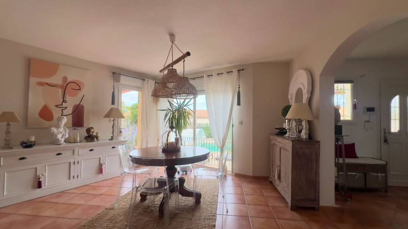 Béziers : villa de plain-pied 3 chambres 