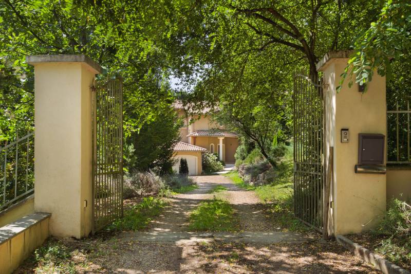 allée d'entrée