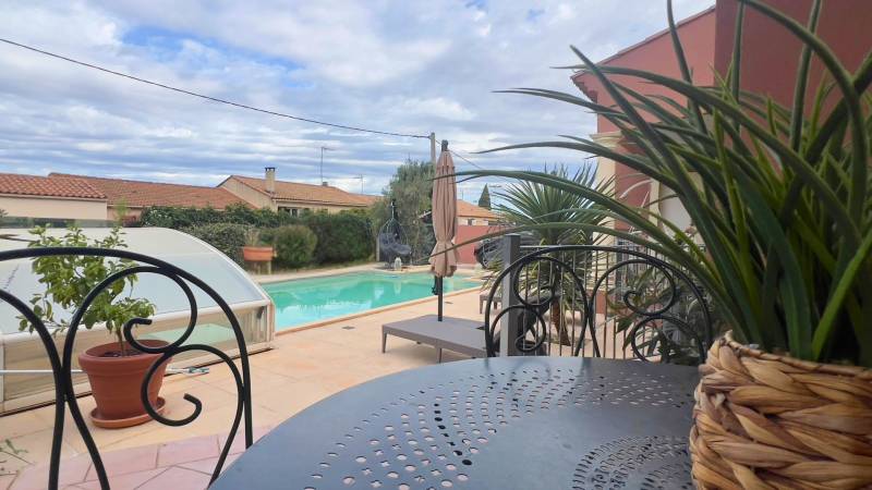 Béziers (34): villa de plain-pied dans un quartier résidentiel recherché