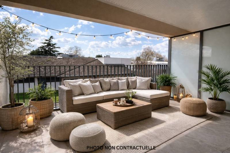 Proposition aménagement loggia