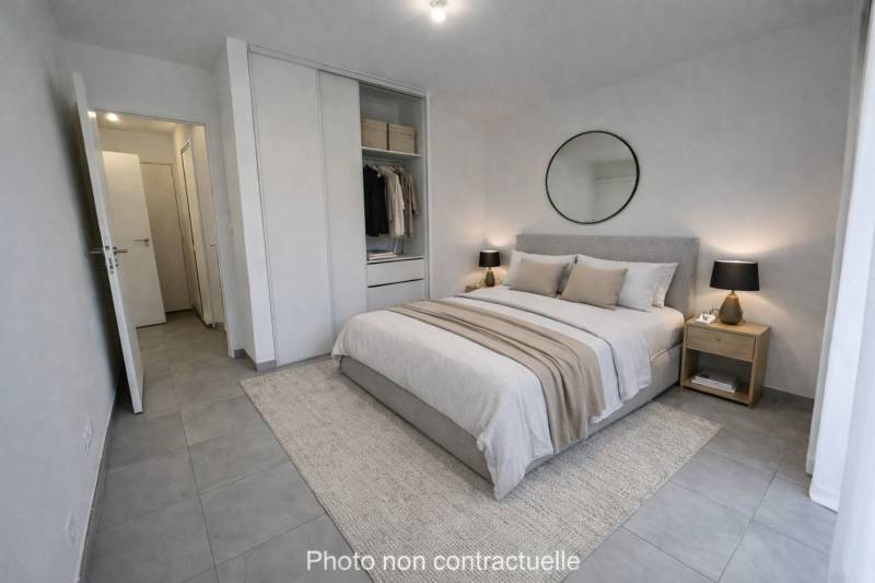 Photo non contractuelle : aménagement chambre