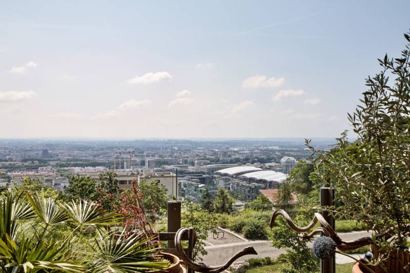 Vue sur Lyon 5 T4 avec garage et cave balcon 20m2