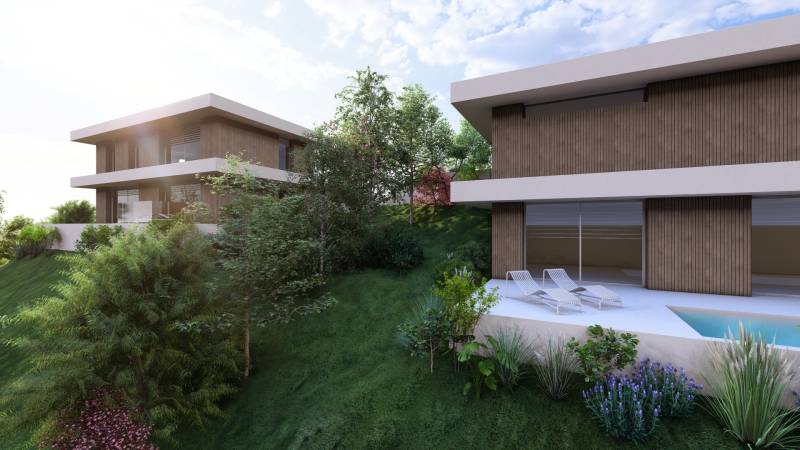 VIENNE  : Terrain à bâtir de 1 485m2 offrant une vue dégagée sur le Rhône