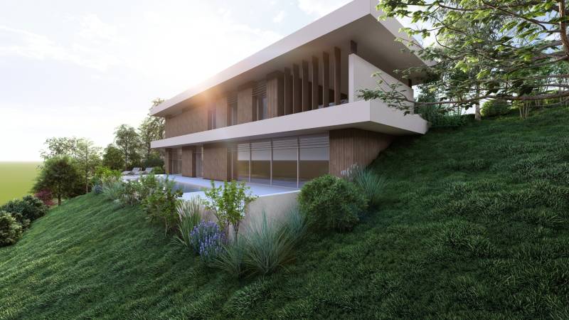 VIENNE  : Terrain à bâtir de 1 485m2 offrant une vue dégagée sur le Rhône